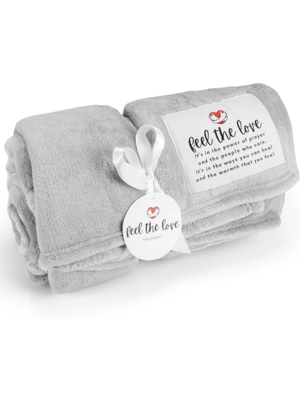 Cozy Get Well Blanket - Inspirational Fleece Throw for Healing & Comfort - 50x65